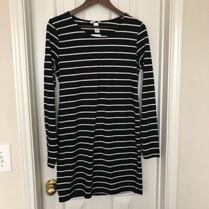 Striped smock dress